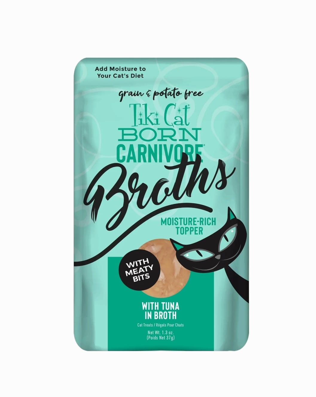 TIKI CAT BROTH - ATUN EN CALDO - 37 GR POUCH