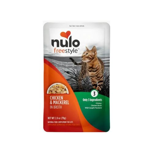 NULO POTENCIALIZADOR HUMEDO PARA ALIMENTACION DE GATOS - POUCH POLLO- PESCADO CABALLA Y PATO 79 GR
