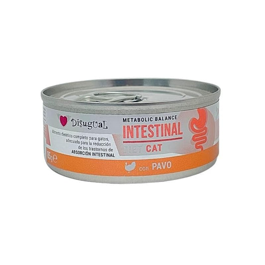 DISUGUAL CAT INTESTINAL DIET - PAVO - LATA POR 85Gr