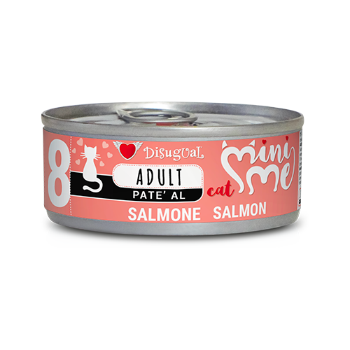 DISUGUAL CAT MINI ME - SALMÓN LATA POR 85 GR
