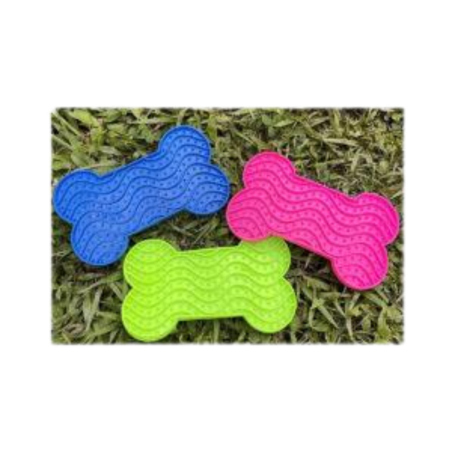 LICKER PAD PERRO HUESO