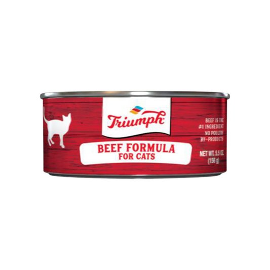 TRIUMPH CAT WILD SPIRIT LATA BEEF- CARNE 156gr