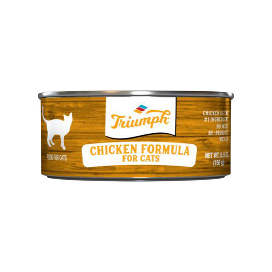 TRIUMPH CAT WILD SPIRIT LATA CHICKEN  - POLLO  5.5  OZ - 156 GR