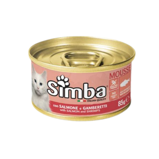 SIMBA LATA MOUSSE SALMÓN CON CAMARONES