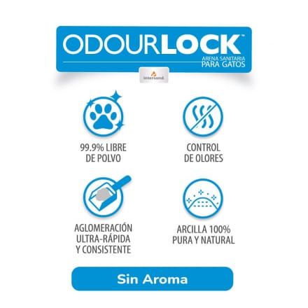 ARENA PARA GATOS ODOURLOCK 12 kg