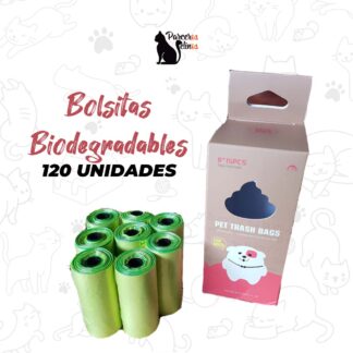 Bolsitas Biodegradables x 120 unidades