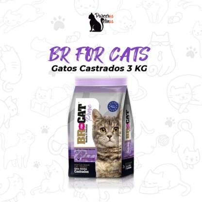 BR FOR CAT GATO CASTRADO 3KG