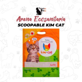 Arena Ecosanitaria Scoopable Kim Cat