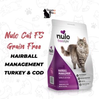 NULO CAT FS GRAIN FREE HAIRBALL MANAGEMENT TURKEY & COD