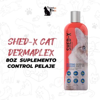 SHED - X CAT DERMAPLEX 8OZ SUPLEMENTO CONTROL PELAJE