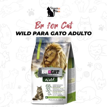 BR FOR CAT WILD GATO ADULTO