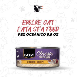 EVOLVE CAT LATA SEA FOOD - PEZ OCEÁNICO 5.5 OZ