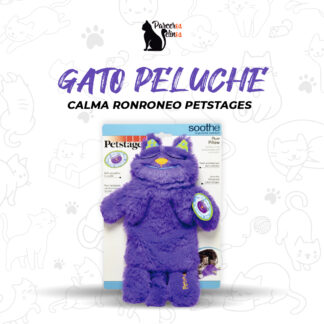 GATO PELUCHE CALMA RONRONEO PETSTAGES