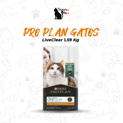 Pro Plan Gatos LiveClear 1.59 kg