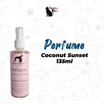 Perfume para gatos y perros Coconut Sunset 135ml