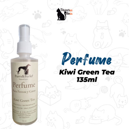 Perfume para gatos y perros Kiwi Green Tea 135ml