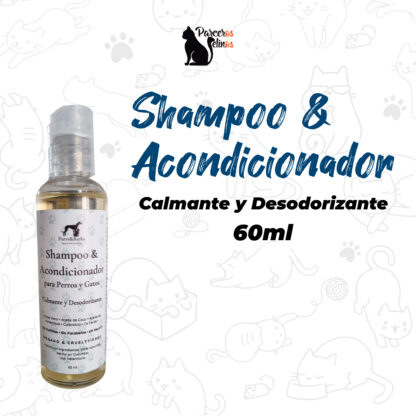 Shampoo & Acondicionador Calmante y Desodorizante 60ml