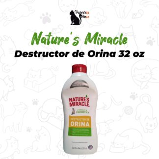 Nature´s Miracle DESTRUCTOR DE ORINA 32 OZ
