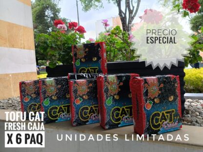 TOFU CAT FRESH CAJA POR 6 PAQUETES